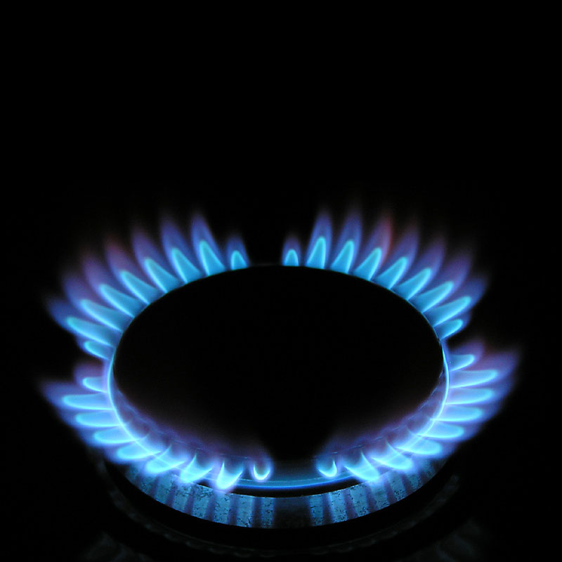 Gas natural cocina
