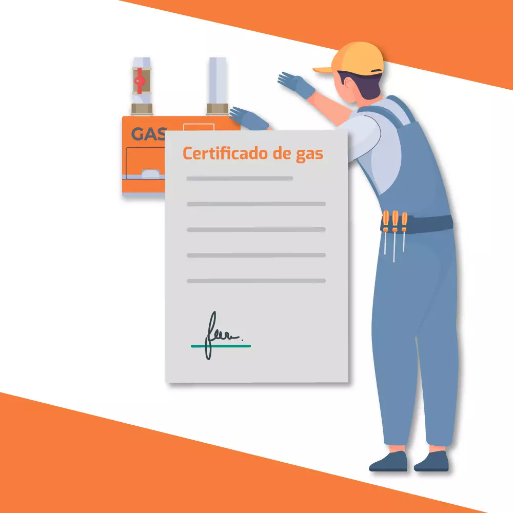 Certificado de la instalación de gas natural