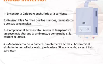 Cómo activar el modo invierno y verano en tu caldera