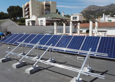 Instalación fotovoltaica colegio Málaga