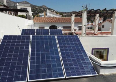 Placa solar en Málaga