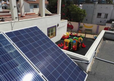 Placa solar en colegio Málaga