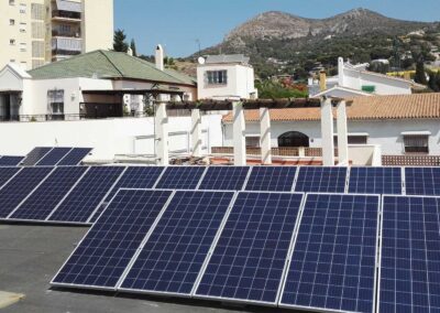 Placas solares instaladas en Málaga