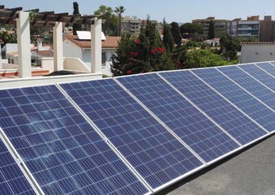 Placas solares en colegio de Málaga