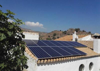 Placas solares en Montes Málaga
