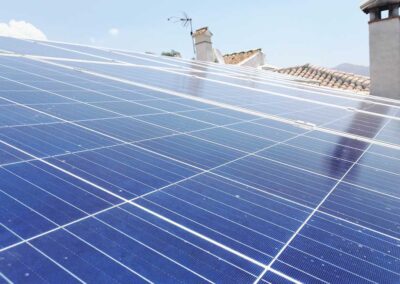 Instalación panel fotovoltaico Montes de Málaga