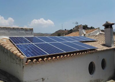 Panel solar Montes Málaga