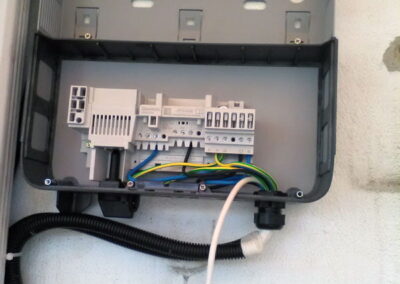 Cableado placa solar