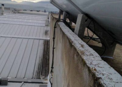 Detalles de instalación placas solares