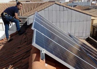 Instalación fotovoltaica en Úbeda