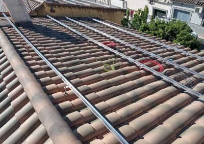 Proceso instalación placa solar en Atarfe Granada