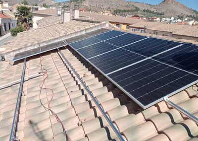 Proceso instalación fotovoltaica en Atarfe