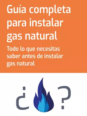 Guía instalar gas natural