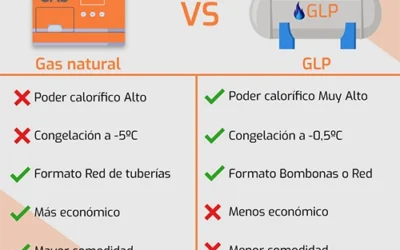 Gas licuado de petróleo o gas natural ¿Qué elegir?