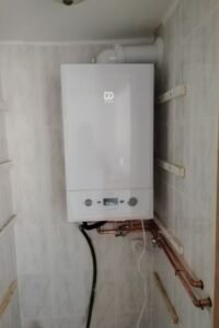 Instalación de gas natural y caldera de condensación
